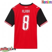 Camiseta Austria David Alaba #8 Primera Equipación Mundial 2026 manga corta